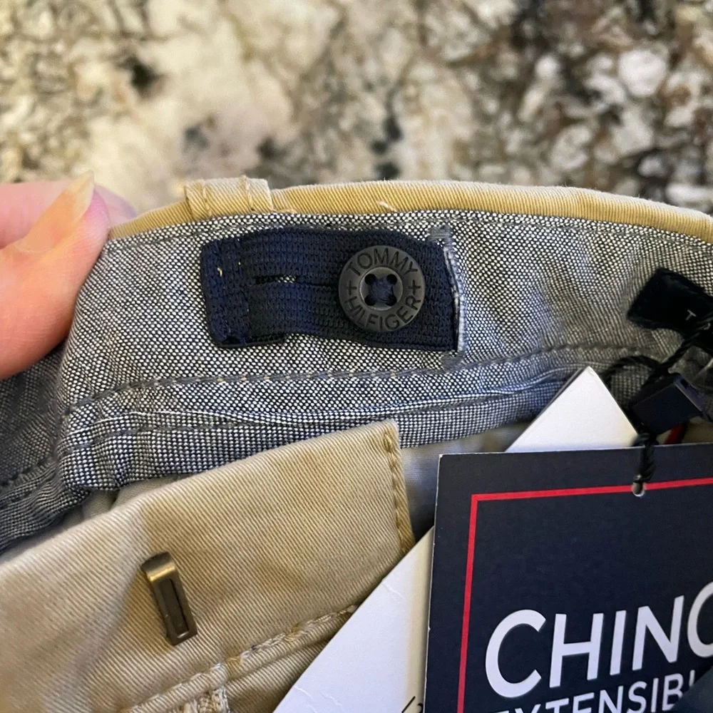 Infant 12 month Khaki Tommy Hilfiger Chinos - Picture 5 of 5